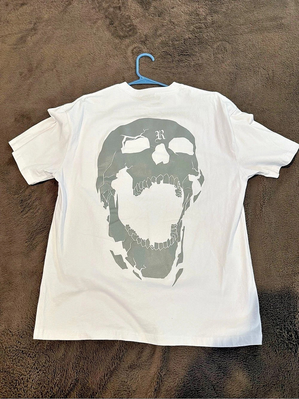 Revenge Bones T-Shirt Graphic Short Sleeve Tee White